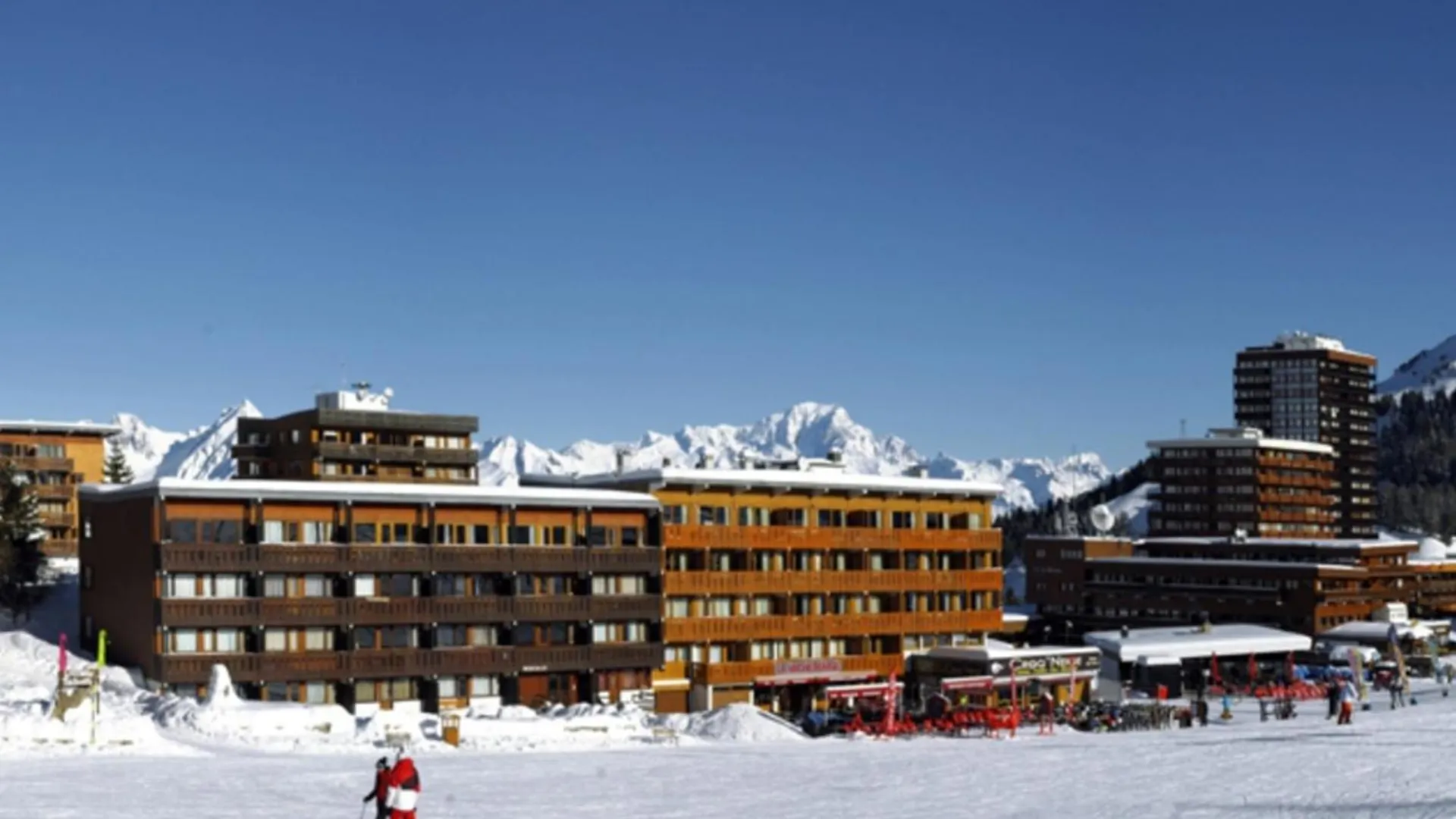 לה פלאנייה Appartement Lumineux Au Pied Des Pistes Avec Balcon - Plagne Centre - Fr-1-455-54 דירה לה פלאנייה